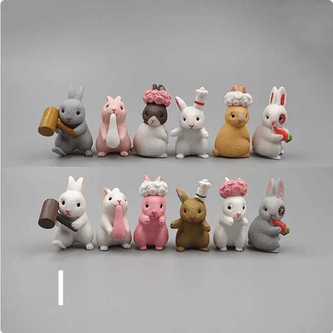 Mini Resin Animal Figurines – DIY Micro-Landscape Decor - MegaEssentials