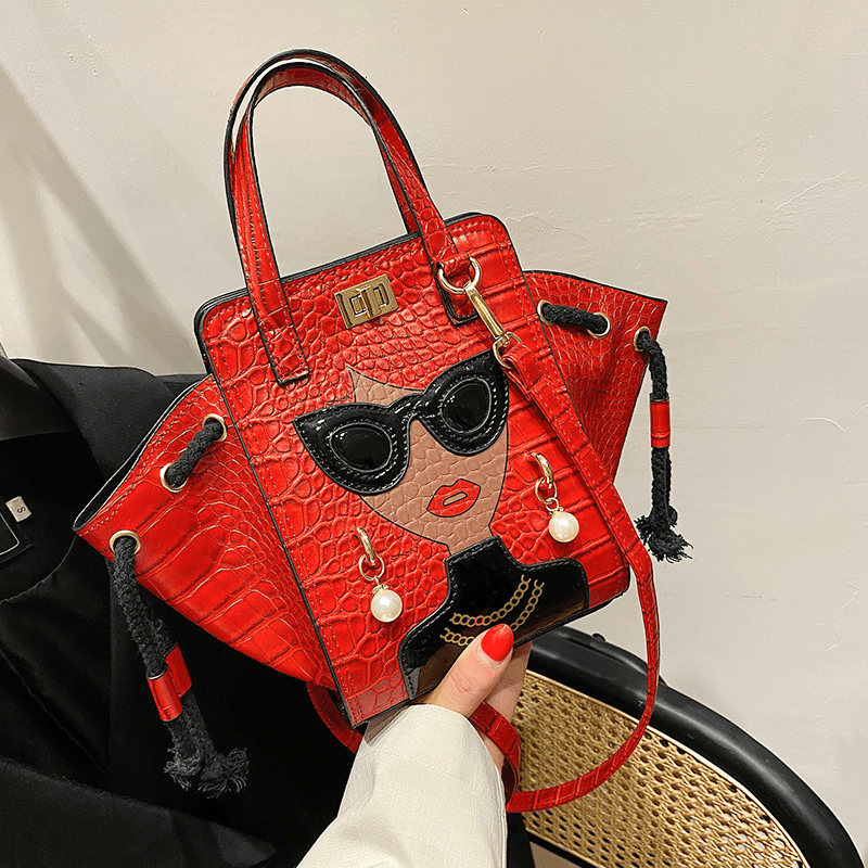 Glasses Beauty Diagonal HandBag - MegaEssentials