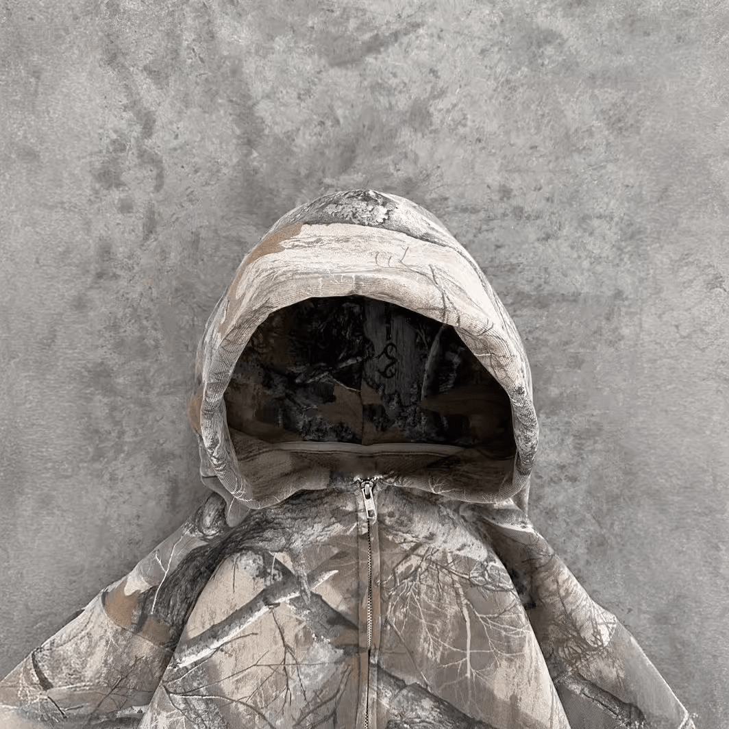 Urban Camo Retro Hoodie - MegaEssentials