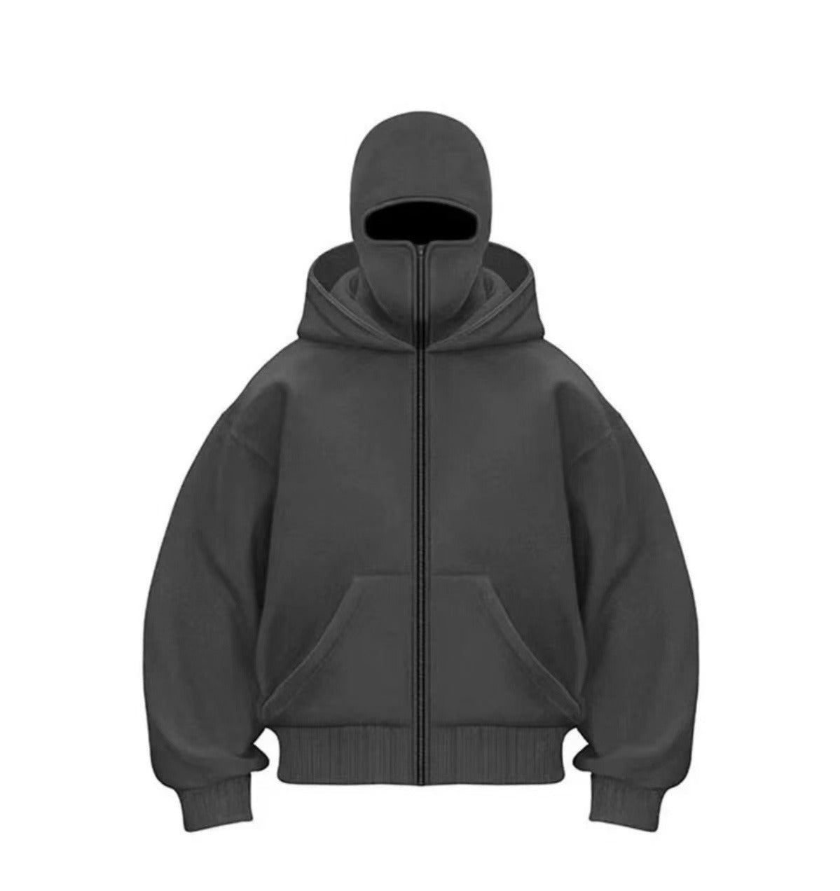 Men's Hooded Zip-Up Baseball Jacket - MegaEssentials