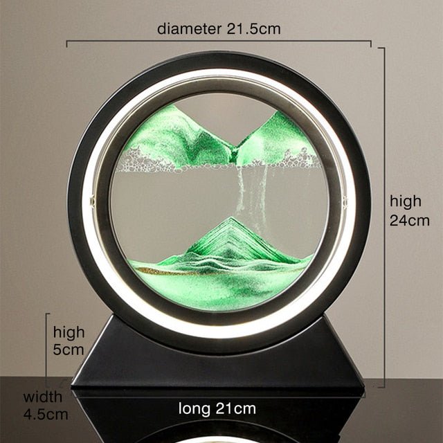 Moving Sand Art Landscape Table Lamp - MegaEssentials