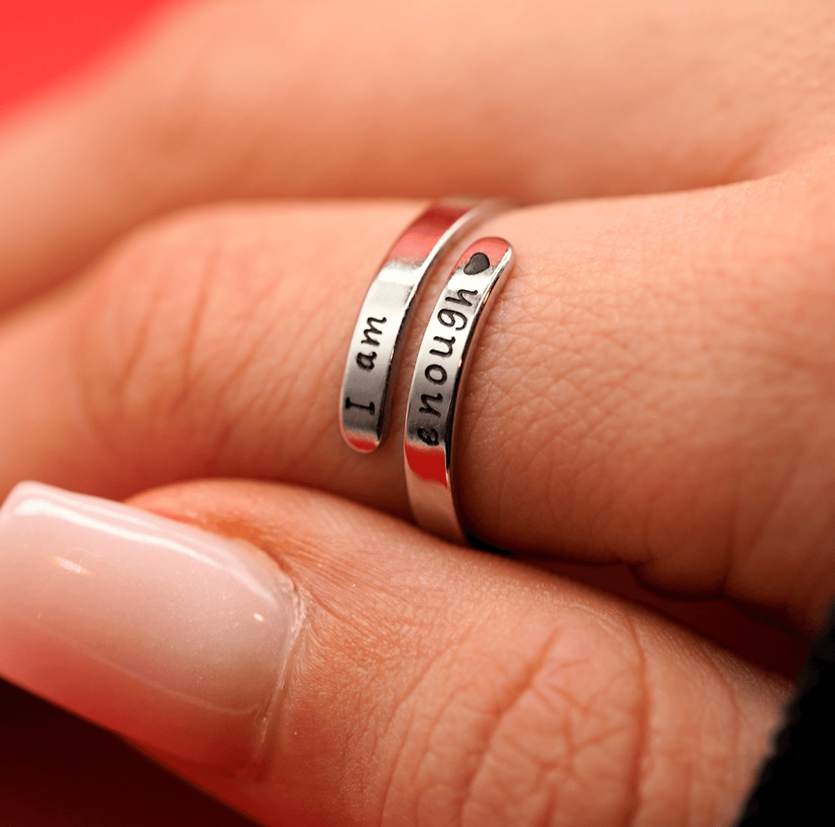 I Am Enough Ring - MegaEssentials