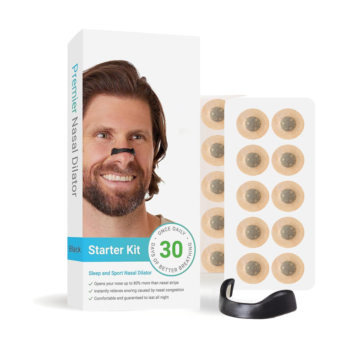 Magnetic Nasal Dilator Strips for Better Sleep - MegaEssentials