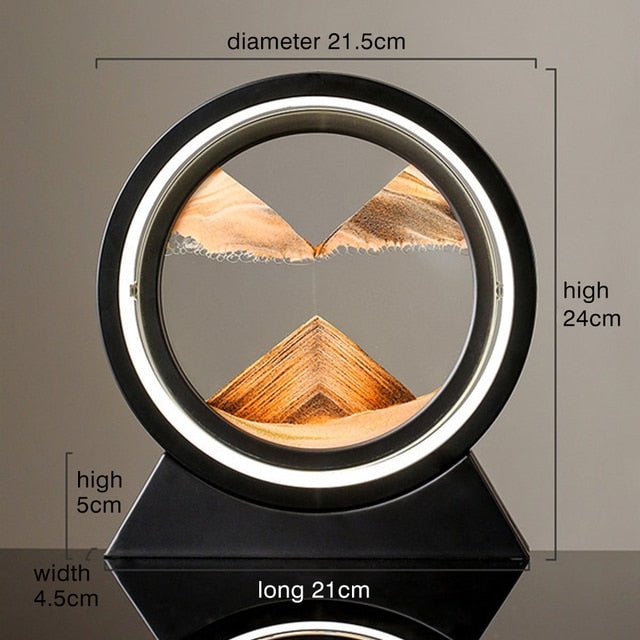 Moving Sand Art Landscape Table Lamp - MegaEssentials