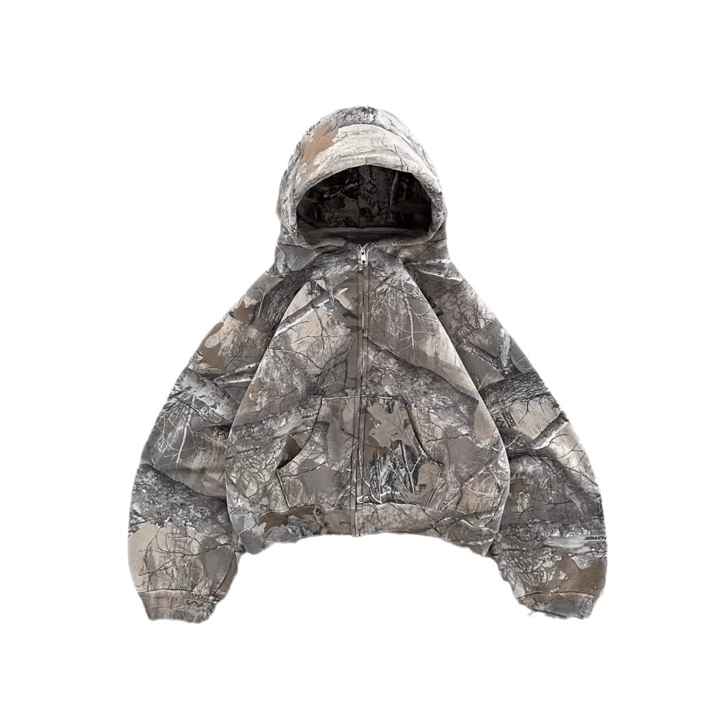 Urban Camo Retro Hoodie - MegaEssentials