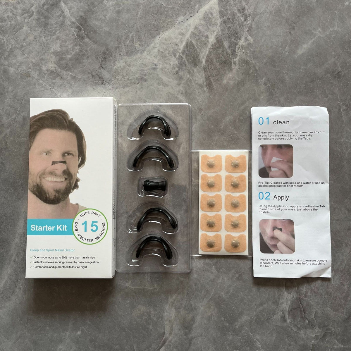 Magnetic Nasal Dilator Strips for Better Sleep - MegaEssentials