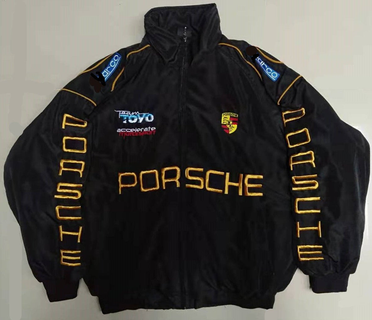 F1 Racing Jacket - Vintage Style Embroidered Outerwear - MegaEssentials
