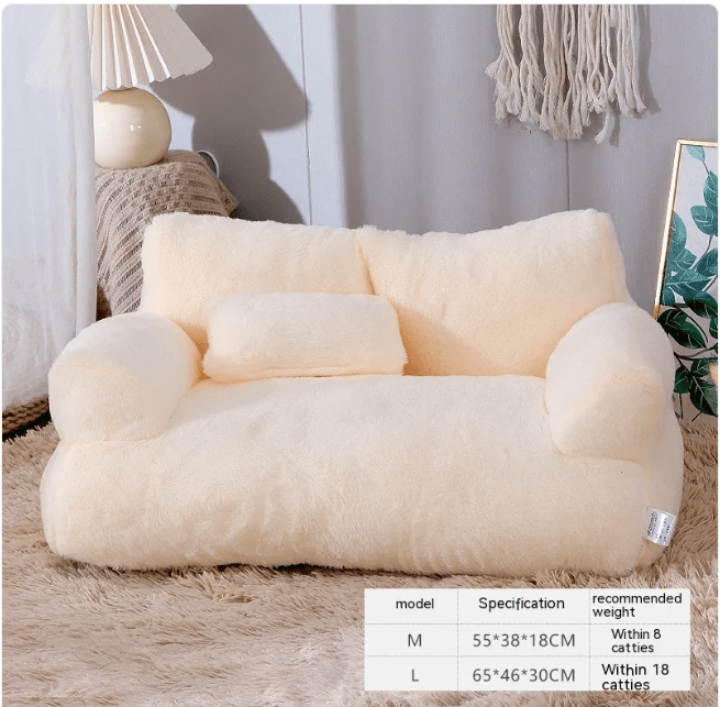 Plush Pet Bed - MegaEssentials