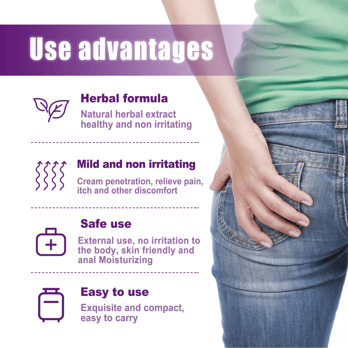Herbal Hemorrhoid Relief Spray - MegaEssentials