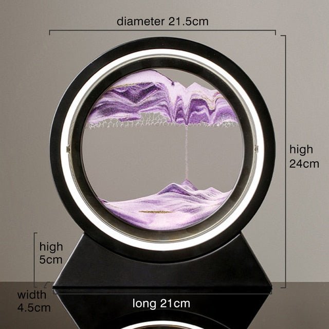 Moving Sand Art Landscape Table Lamp - MegaEssentials