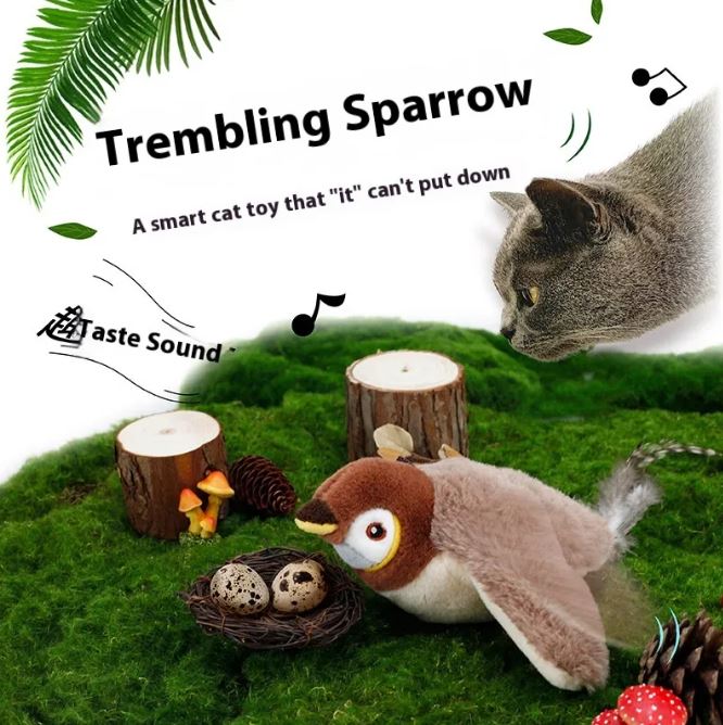 Flapping Bird Cat Toy - MegaEssentials
