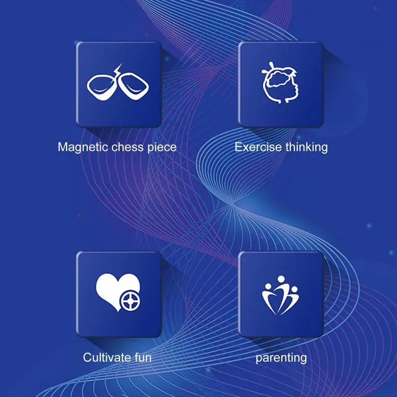 Chess Board Game Magnetic Effect - MegaEssentials