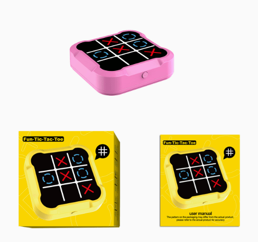 Educational Tic-Tac-Toe Toy for Kids - MegaEssentials