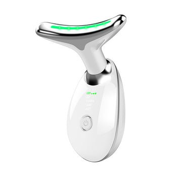 Beauty Facial Massager, 7 Color Wavy Acne Beauty Microcurrent Facial Device Skin Firming for Face Neck Beauty Device, - MegaEssentials