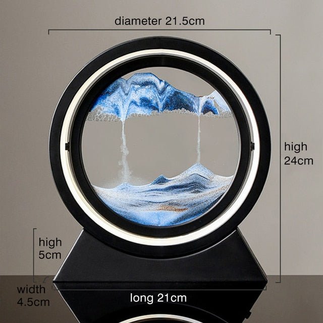 Moving Sand Art Landscape Table Lamp - MegaEssentials