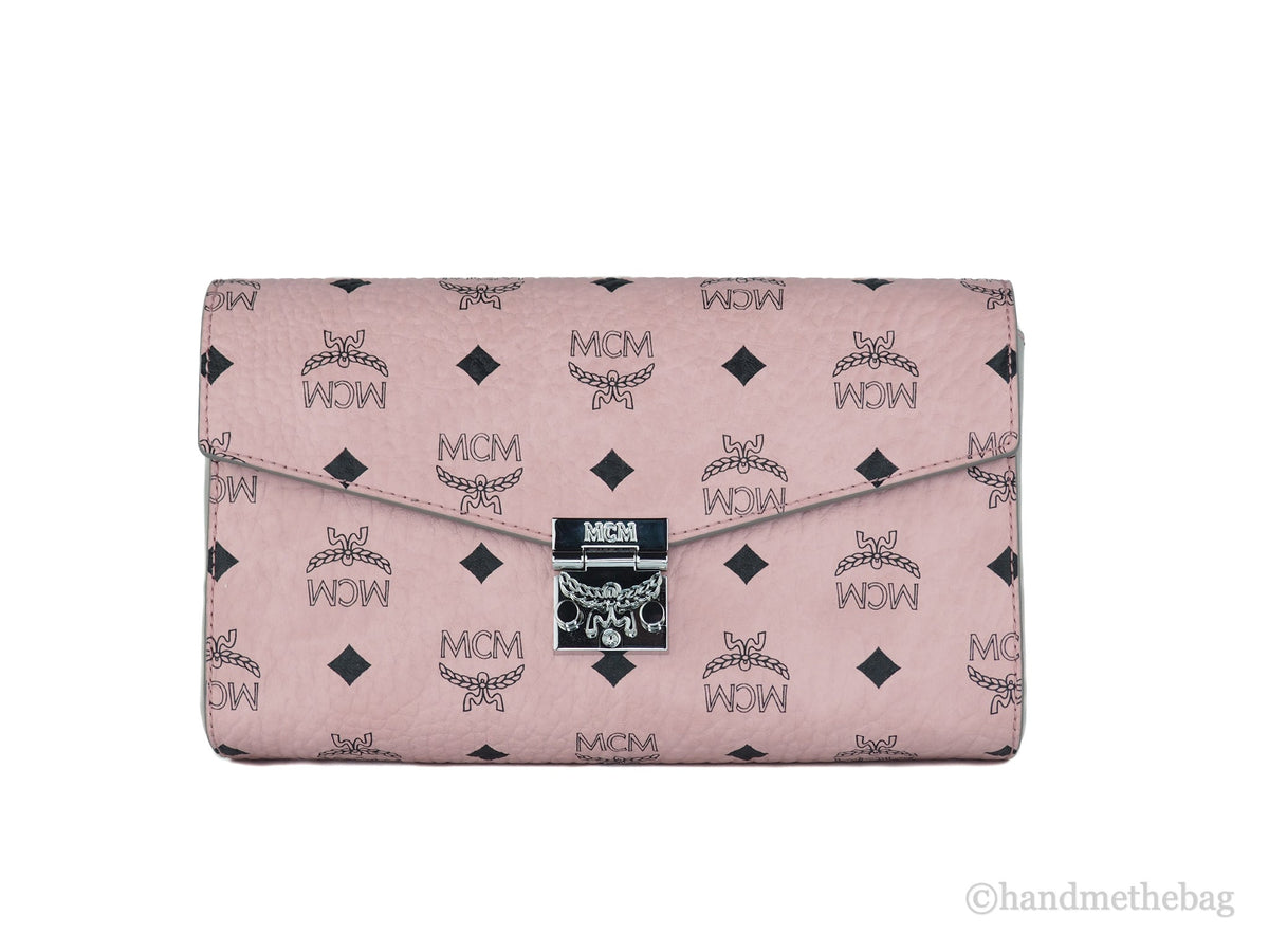 MCM Medium Soft Leather Clutch Crossbody Bag - MegaEssentials