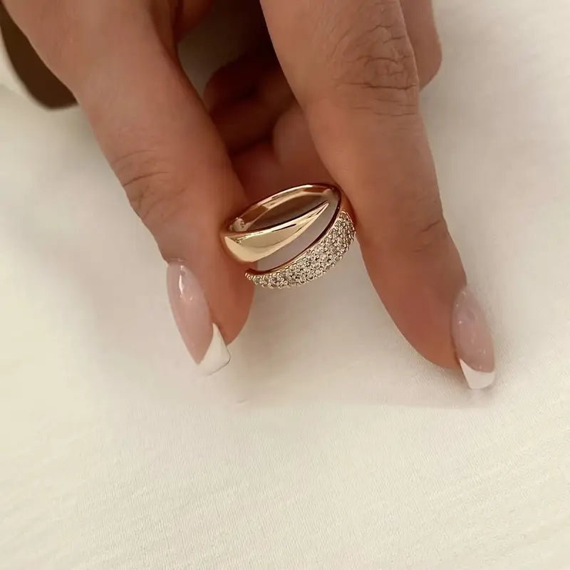 Elegant Adjustable Sparkle Ring - MegaEssentials