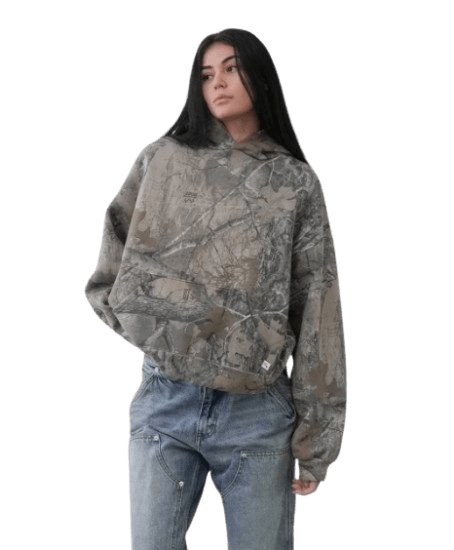 Urban Camo Retro Hoodie - MegaEssentials