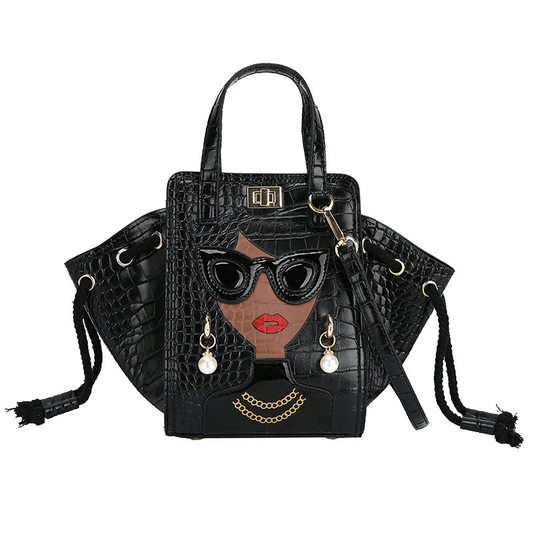 Glasses Beauty Diagonal HandBag - MegaEssentials