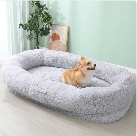 Plush Winter Pet Bed - Warm, Large, Removable & Washable - MegaEssentials