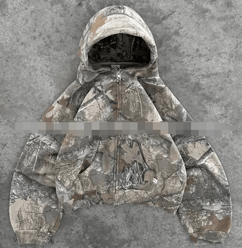 Urban Camo Retro Hoodie - MegaEssentials