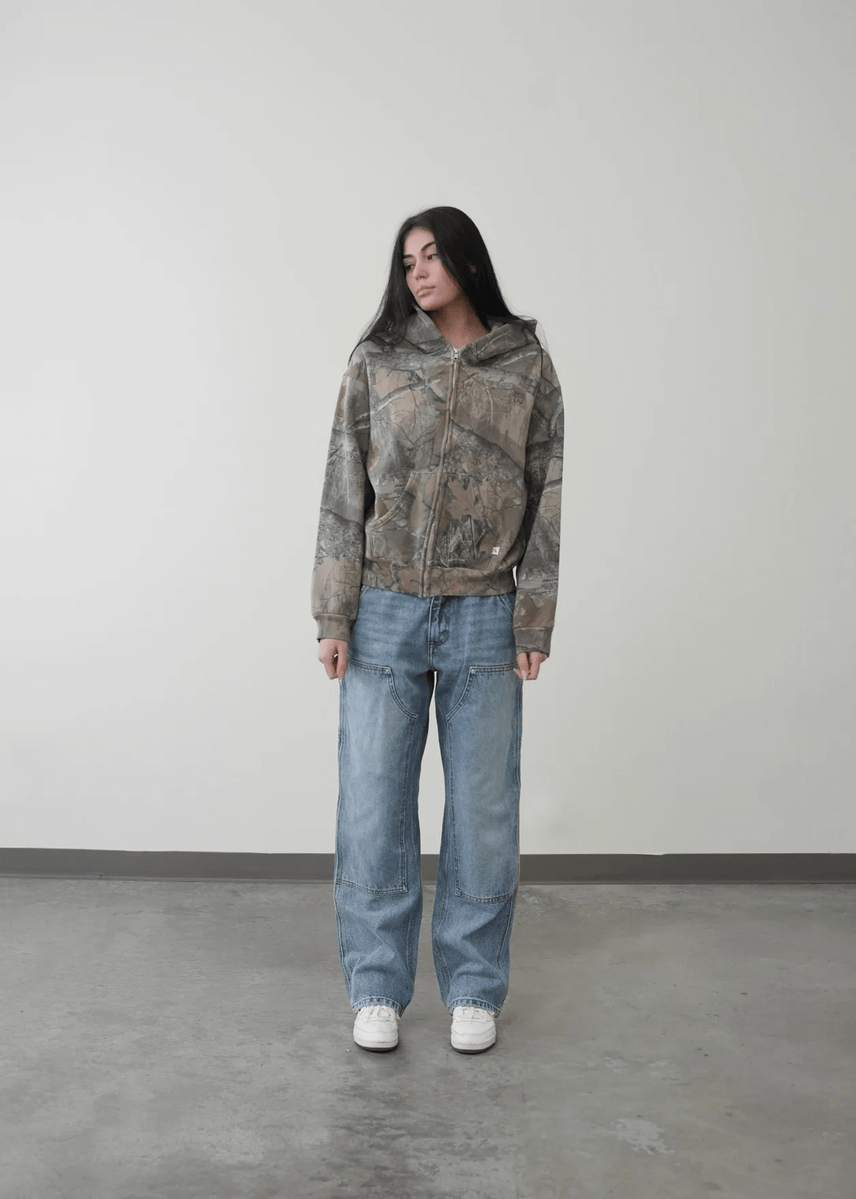 Urban Camo Retro Hoodie - MegaEssentials