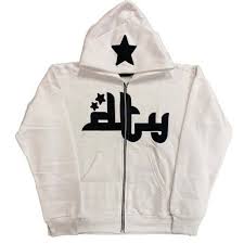 Star Printed Zip Up Hoodies - MegaEssentials
