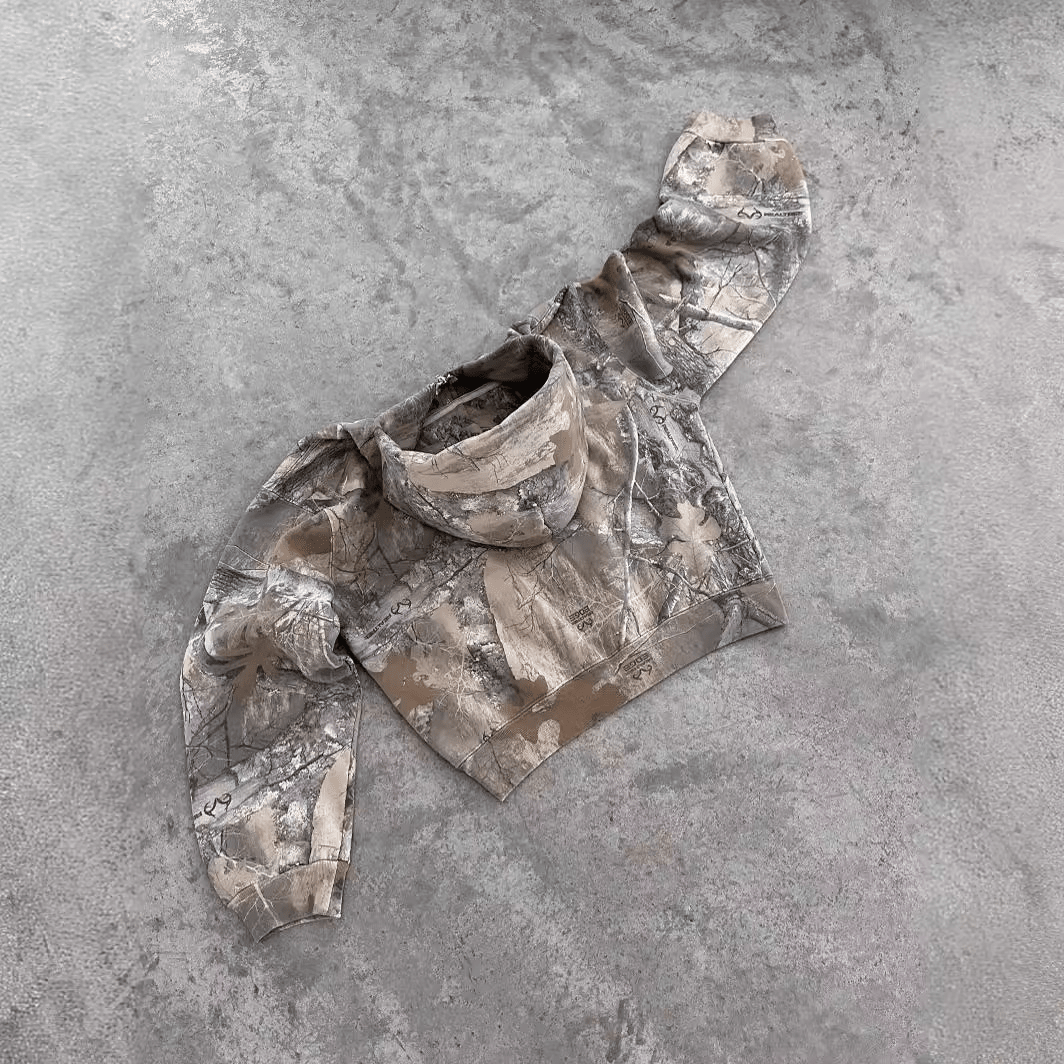 Urban Camo Retro Hoodie - MegaEssentials