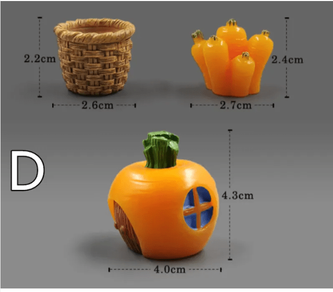 Mini Resin Animal Figurines – DIY Micro-Landscape Decor - MegaEssentials