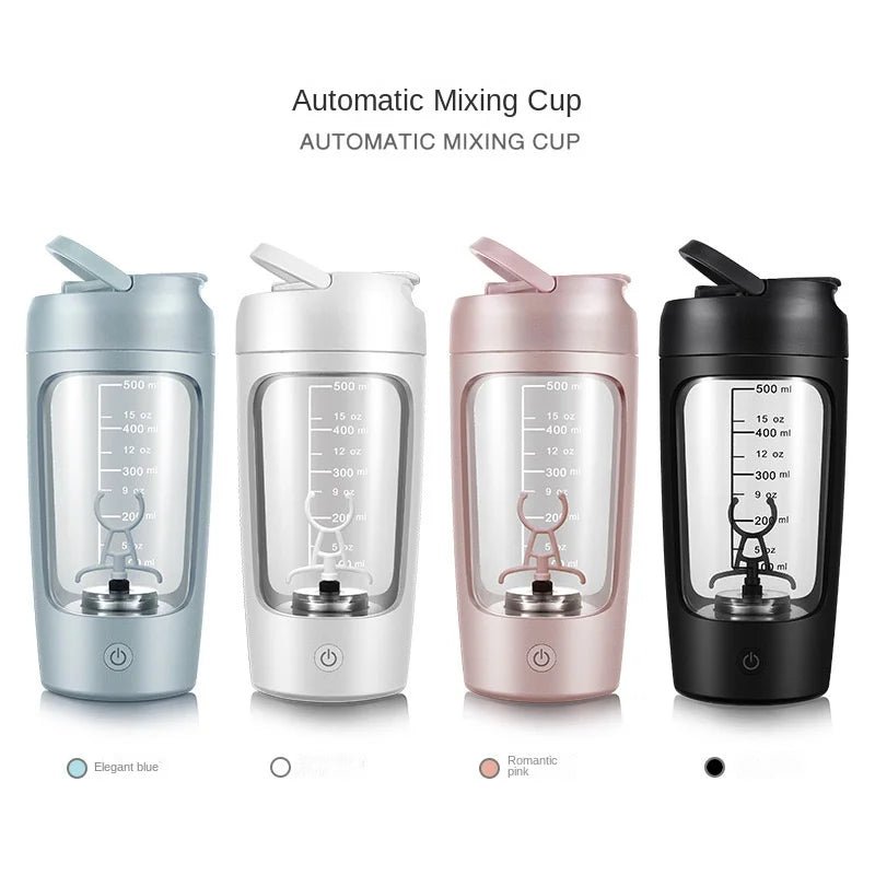 Electric Portable Whey Protein Shaker Bottle - MegaEssentials