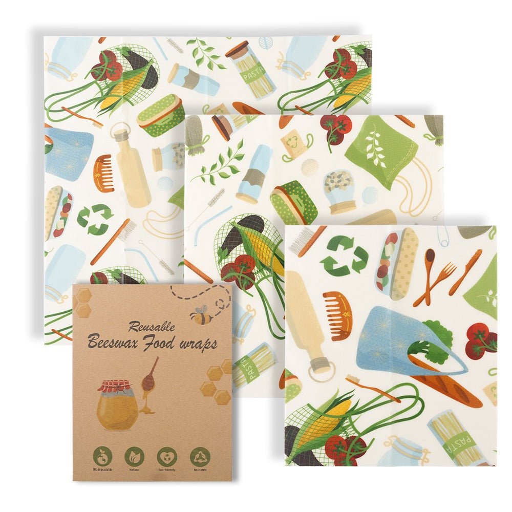 Cotton Beeswax Fresh-Keeping Cloth - MegaEssentials