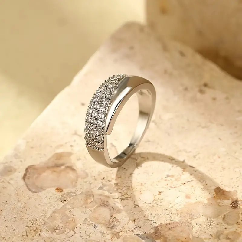 Elegant Adjustable Sparkle Ring - MegaEssentials