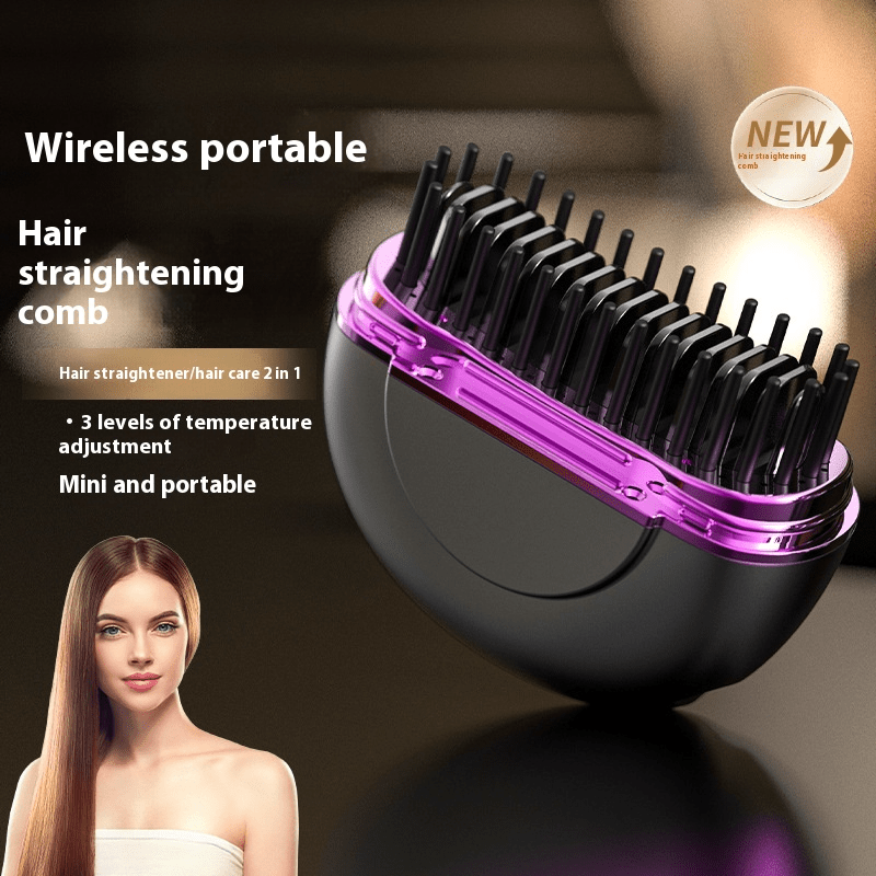 Portable Ceramic Hair Straightener - MegaEssentials