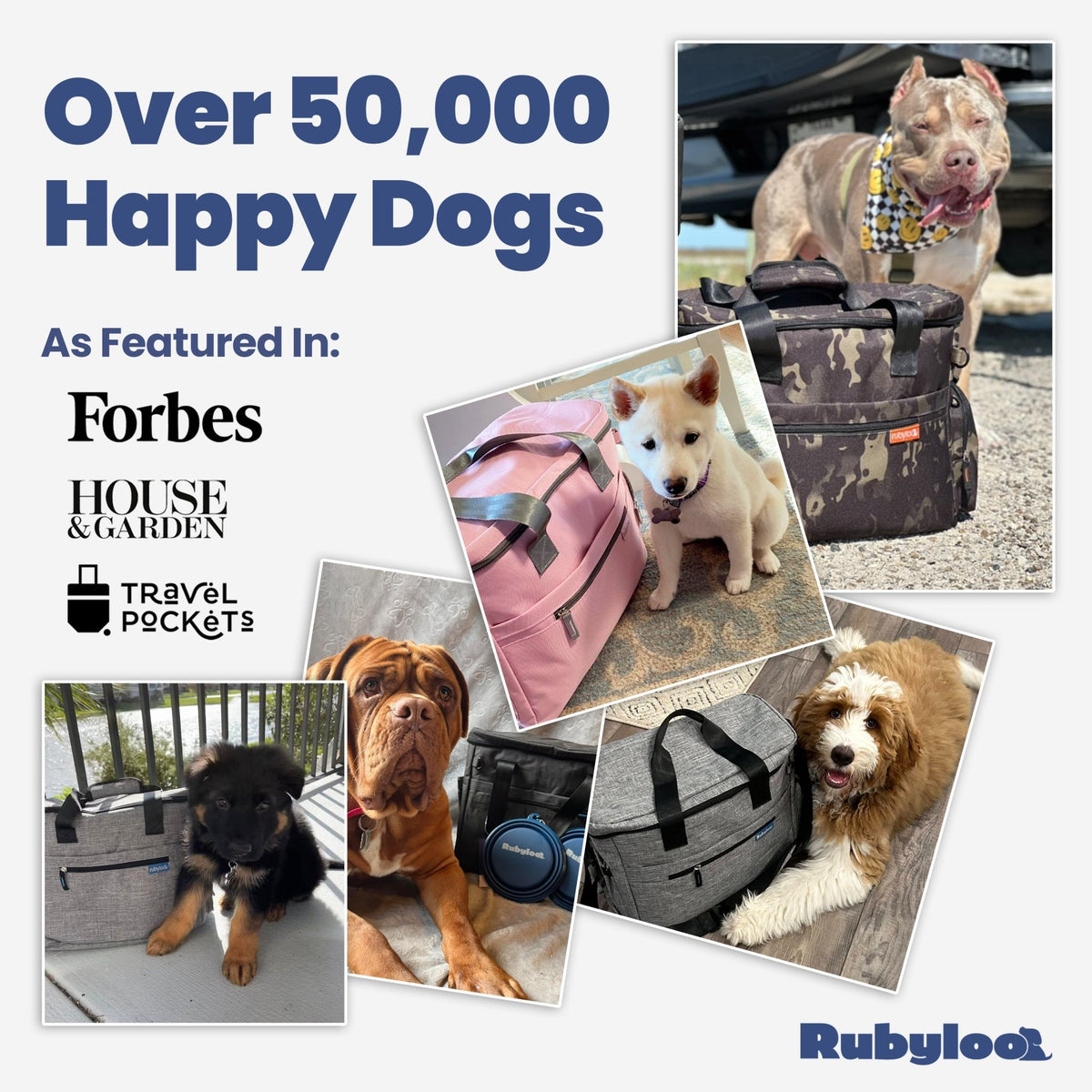 The Original Doggy Bag™ Dog Travel Bag for Supplies - MegaEssentials