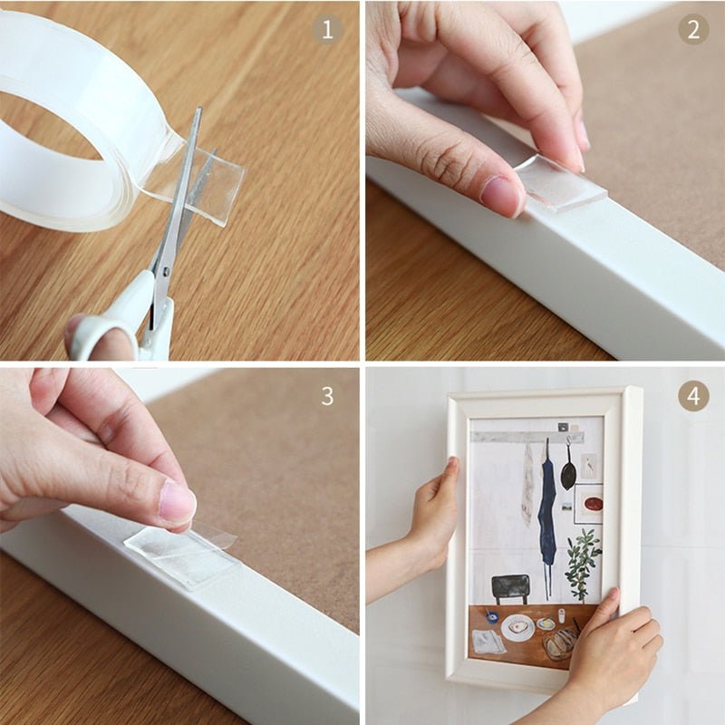 Nano Tape Double Sided Tape Transparent - MegaEssentials