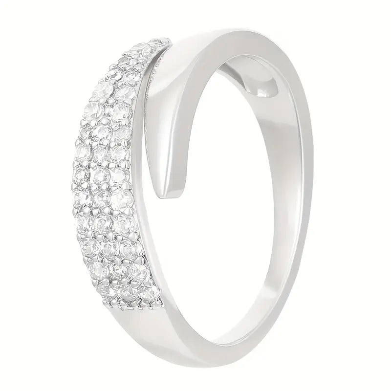 Elegant Adjustable Sparkle Ring - MegaEssentials
