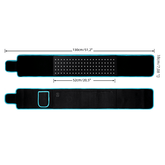 Long Wave Red Light Therapy Heating Waist Belt - MegaEssentials