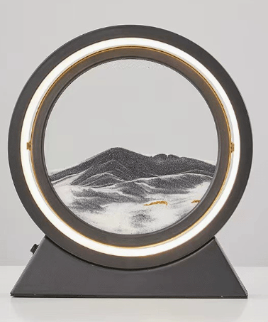 Moving Sand Art Landscape Table Lamp - MegaEssentials