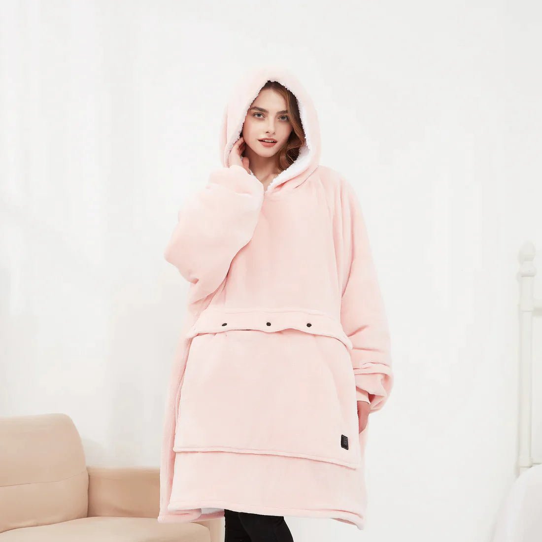 Heated Hoodie Blanket - MegaEssentials