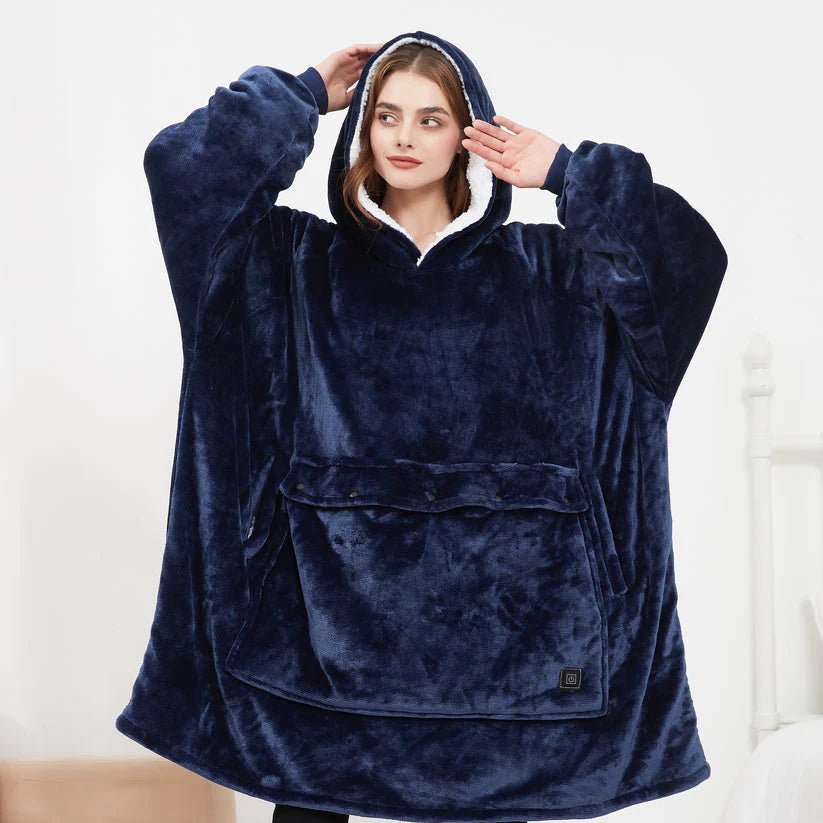 Heated Hoodie Blanket - MegaEssentials