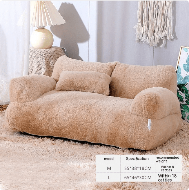 Plush Pet Bed - MegaEssentials