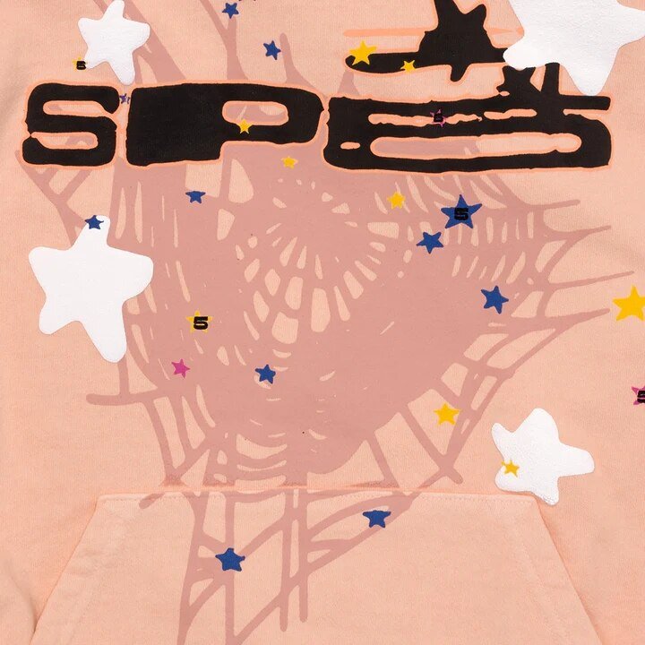 Spider Letter Prints Hoodies - MegaEssentials