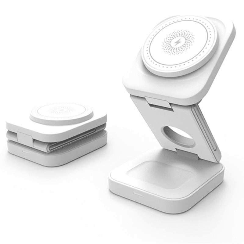 3 IN 1 FOLDABLE WIRELESS CHARGER - MegaEssentials