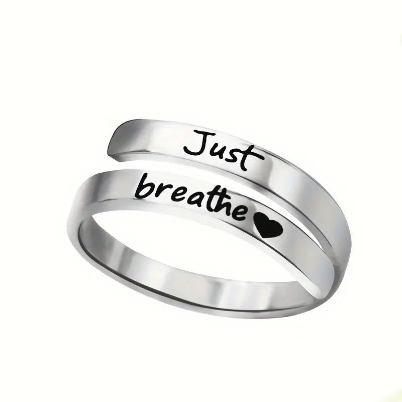 Silver Spiral Heart Ring - MegaEssentials