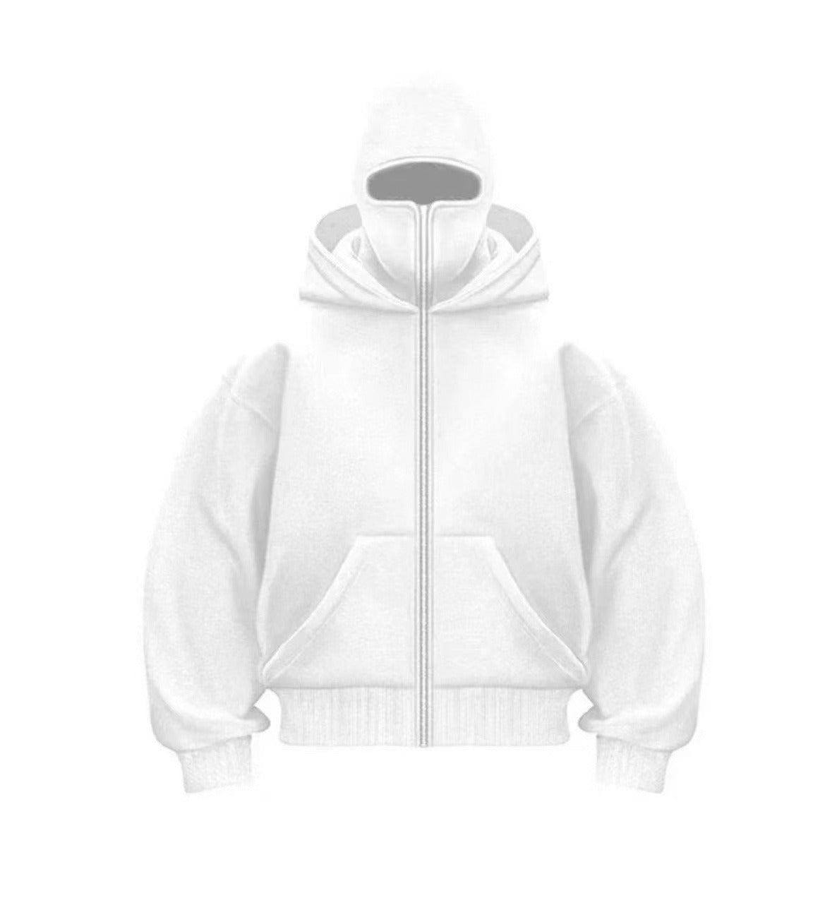 Men's Hooded Zip-Up Baseball Jacket - MegaEssentials