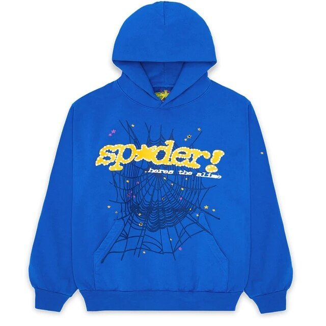 Spider Letter Prints Hoodies - MegaEssentials