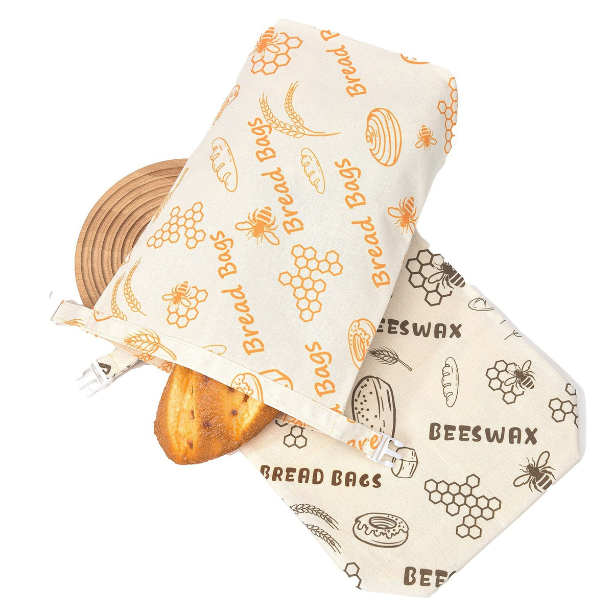 Cotton Linen Bread Bag - MegaEssentials