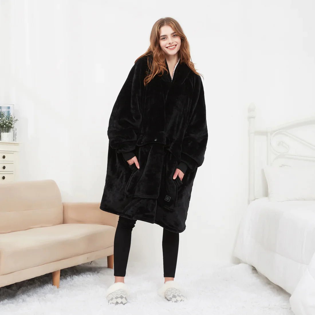 Heated Hoodie Blanket - MegaEssentials