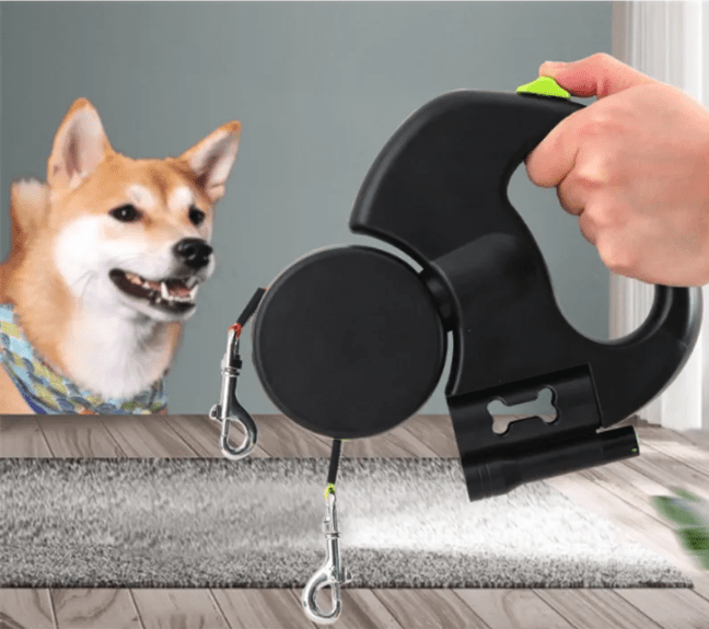 Auto Double Dog Leash - MegaEssentials
